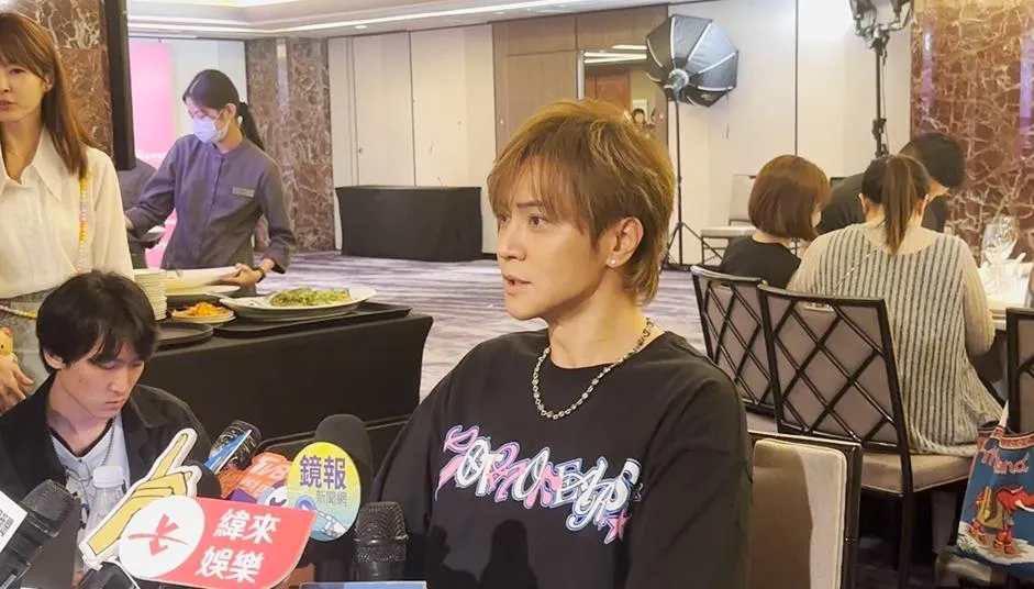 羅志祥睽違8年重返大螢幕，暢談拍攝趣事。（圖／記者 伍映澄 攝）