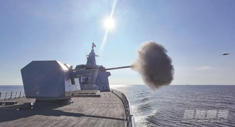 解放軍艦艇以往演習情形。(圖/大陸國防部)