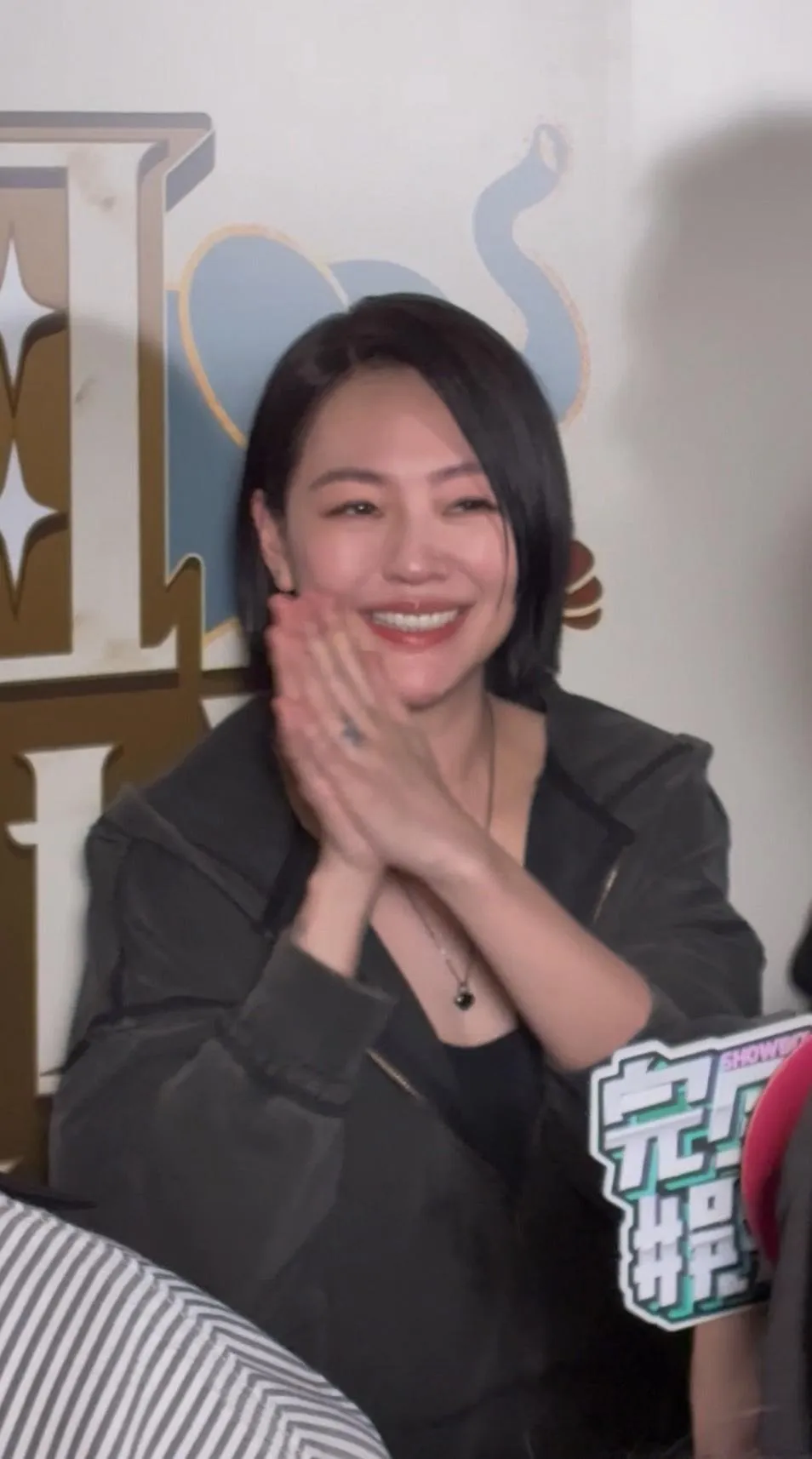 小S感謝蔡康永給予她的鼓勵與陪伴，讓她有勇氣再度站上舞台。（圖／記者郭竹倩 攝）