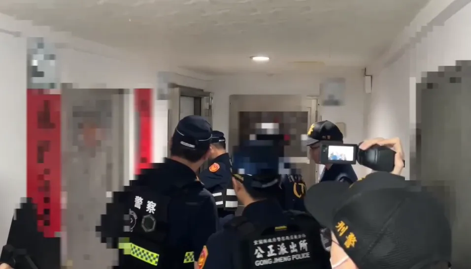 警方獲報後立即派員調查，迅速鎖定對象並將行為人查緝到案。（圖／翻攝畫面）