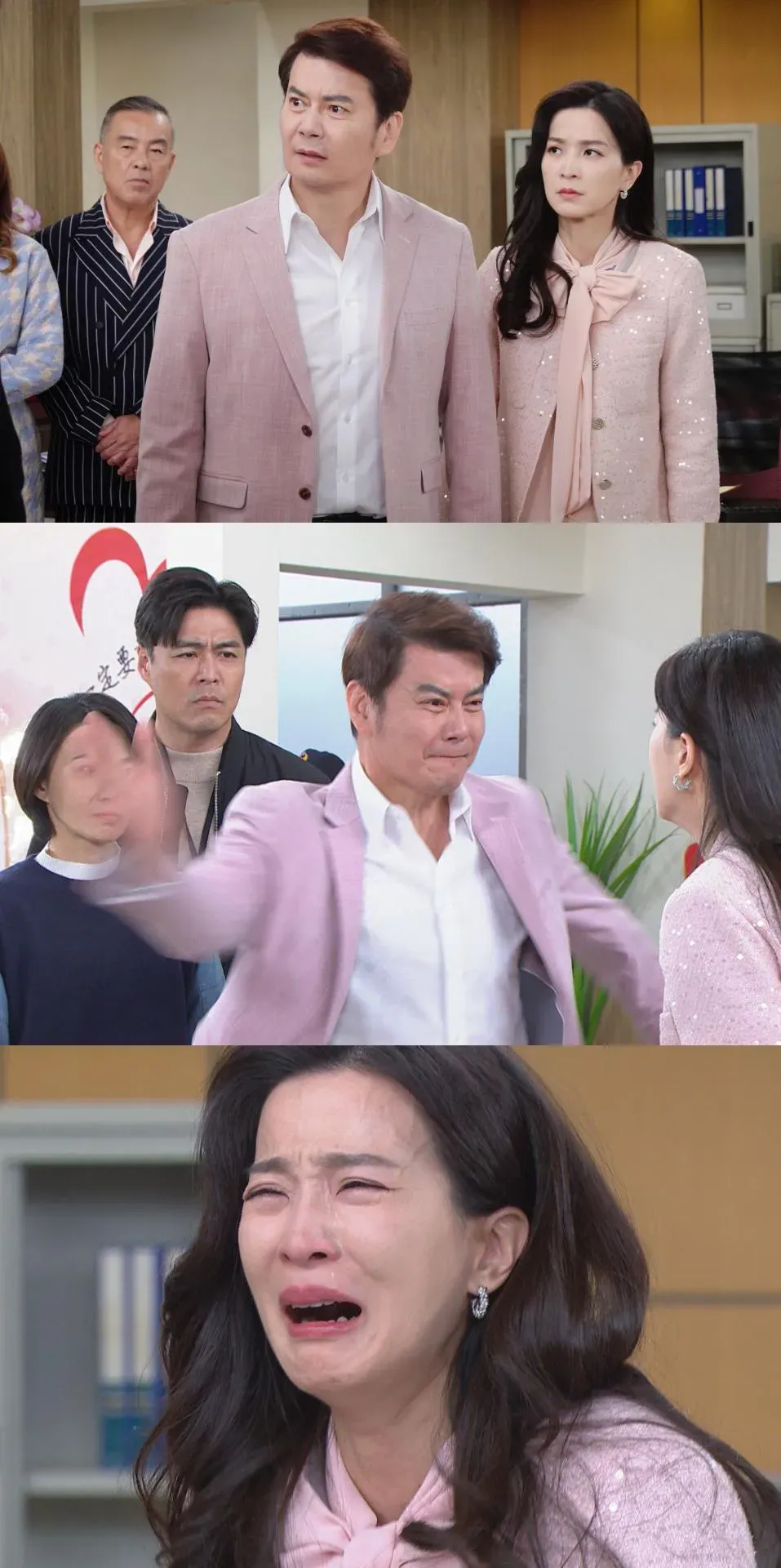 楚宣在8點檔《好運來》被倪齊民呼三巴掌。（圖／民視提供）