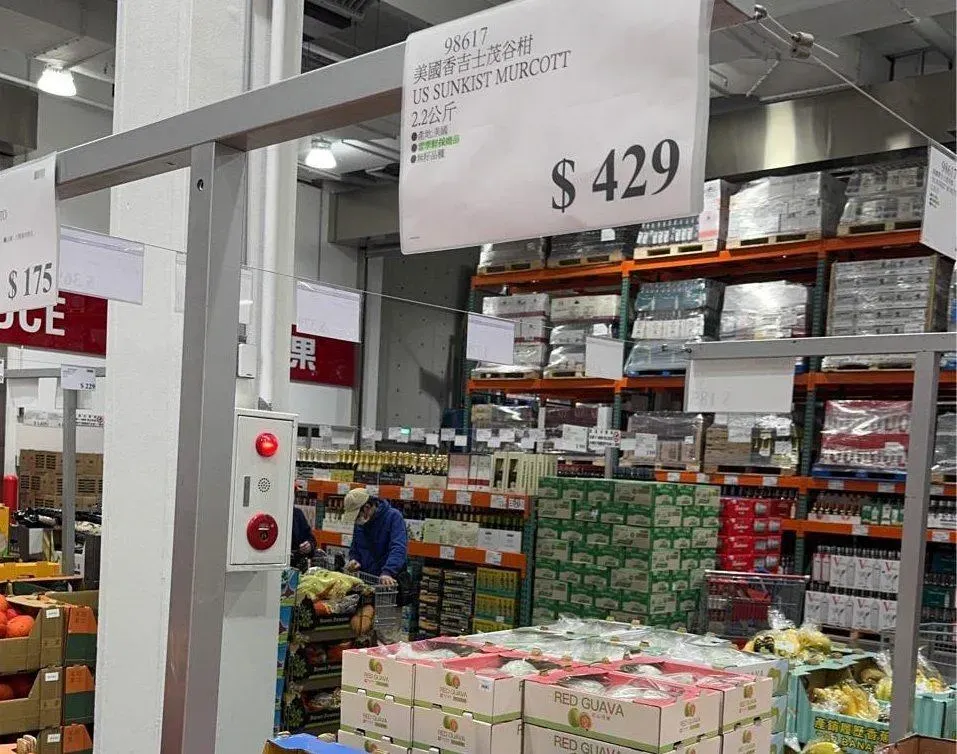 水果售價。（圖／Costco好市多 商品經驗老實說FB）