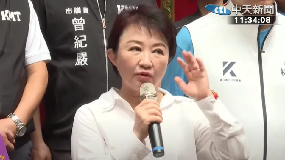 盧秀燕。（圖／中天新聞）