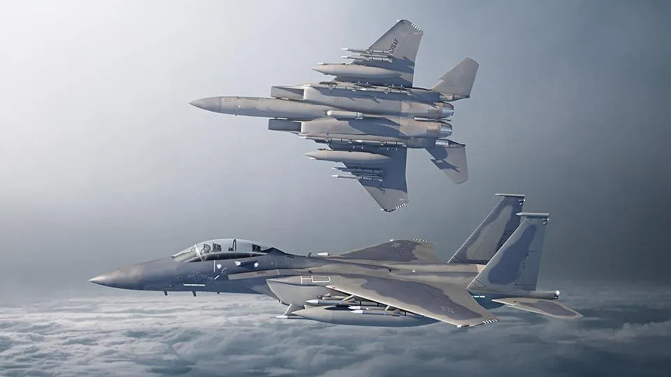 F-15EX-21。（圖／波音）
