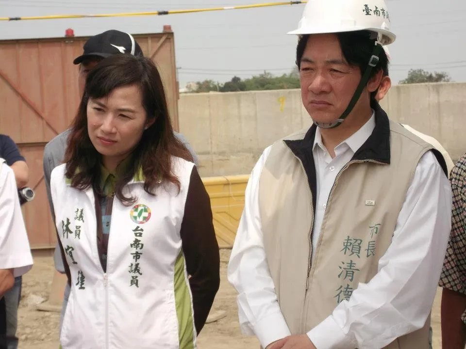 林宜瑾在賴清德擔任台南市長時為台南市議員。(圖/翻攝林宜瑾臉書)
