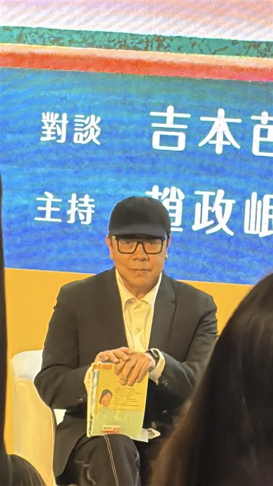 好友大S過世後，蔡康永首度露面。（圖／記者陳曉涵攝）