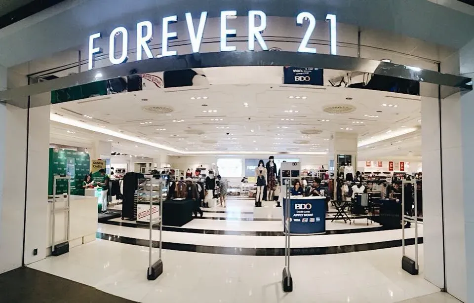 Forever 21面臨二度破產。（資料圖／翻攝自FB@Forever21ph）