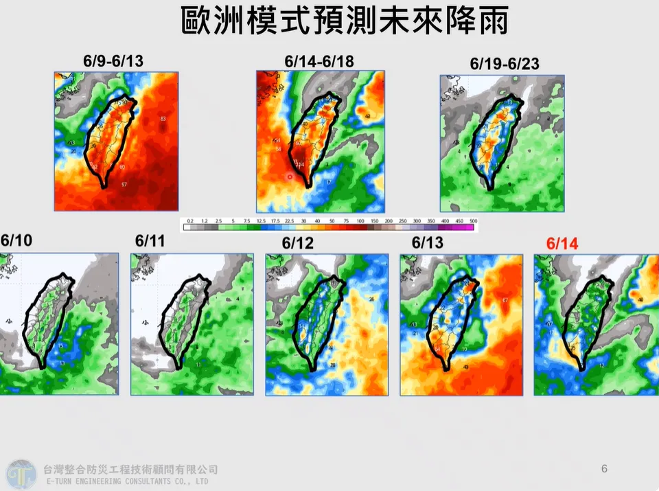 賈新興分析，未來10日天氣以午後西北雨為主。（圖／翻攝自Hsin Hsing Chia YouTube）