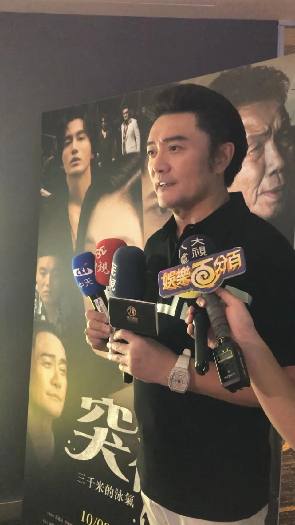 李㼈認為犯錯的人要去面對與承擔責任。(圖/記者郭竹倩 攝)