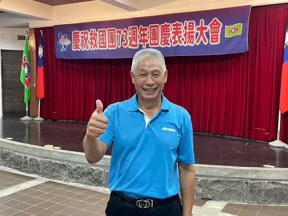 葉竹林宣布參選澎湖縣長。（圖／翻攝葉竹林臉書）