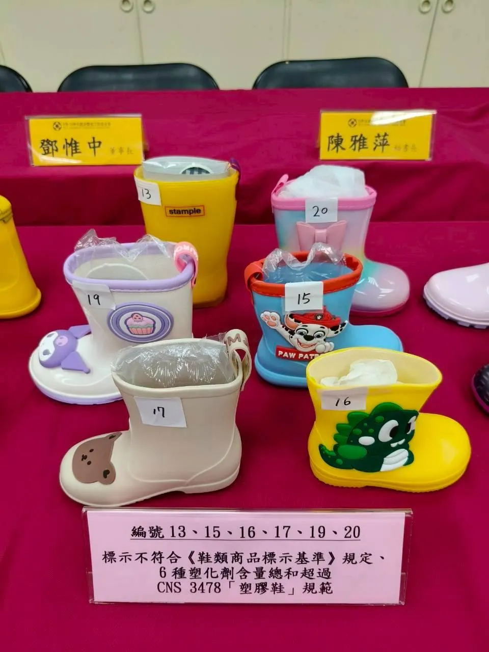 來自中國的15件樣品中有9件不合格，不合格率超過6成。（圖／消基會）