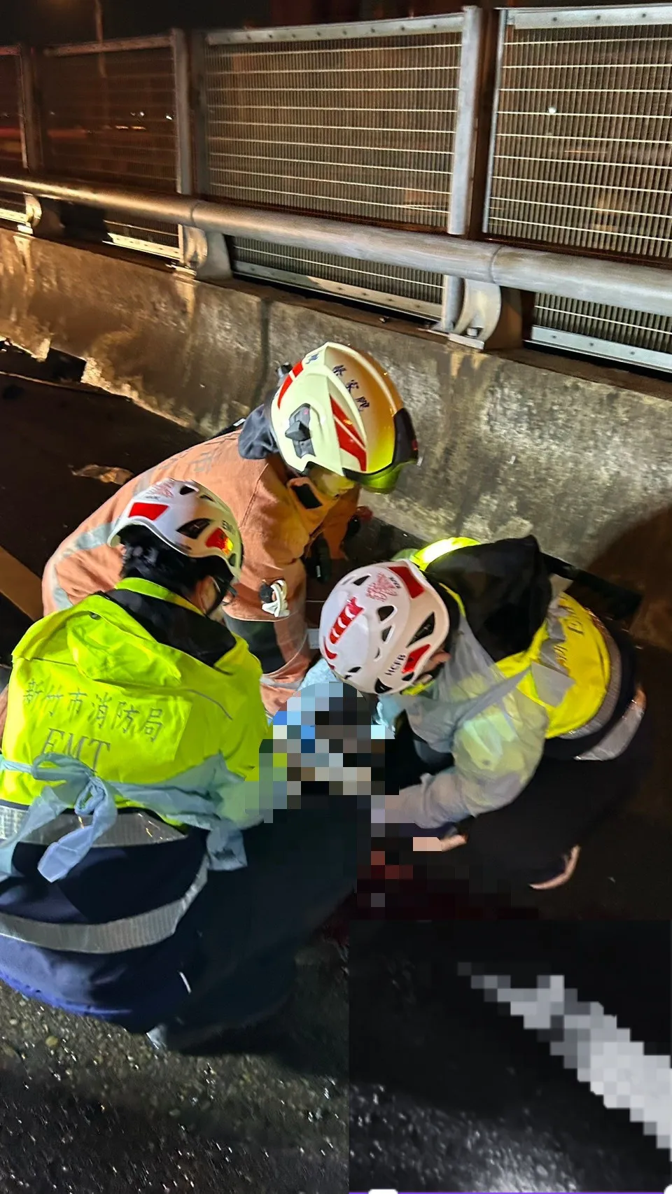 車禍現場。(圖/民眾提供)