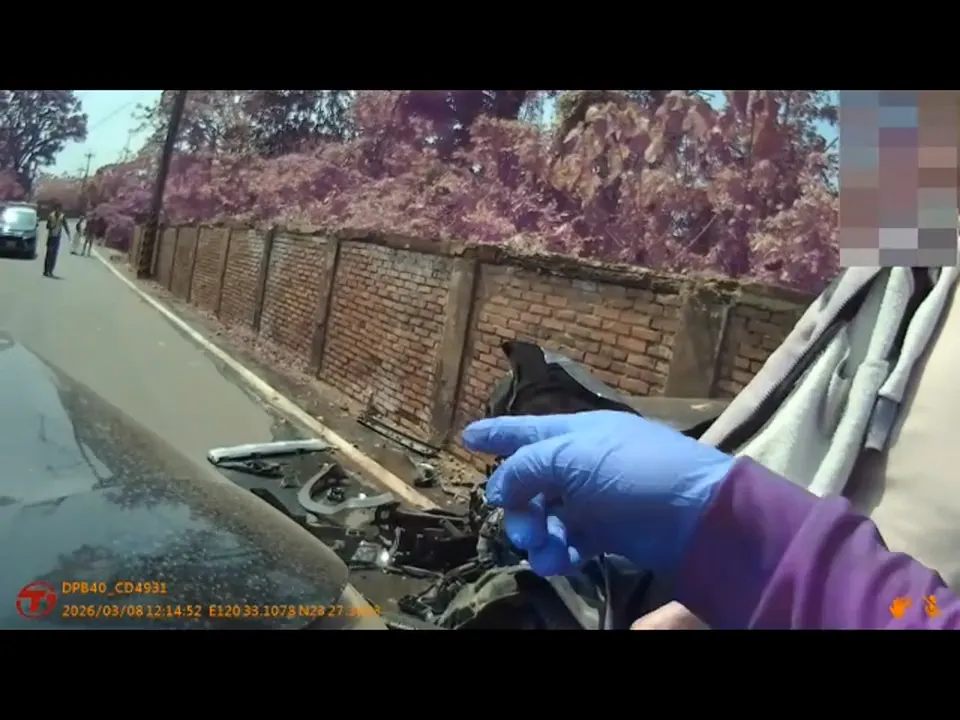 嘉義縣番路鄉8日中午發生一起嚴重車禍，造成1死8傷。（圖／翻攝畫面）