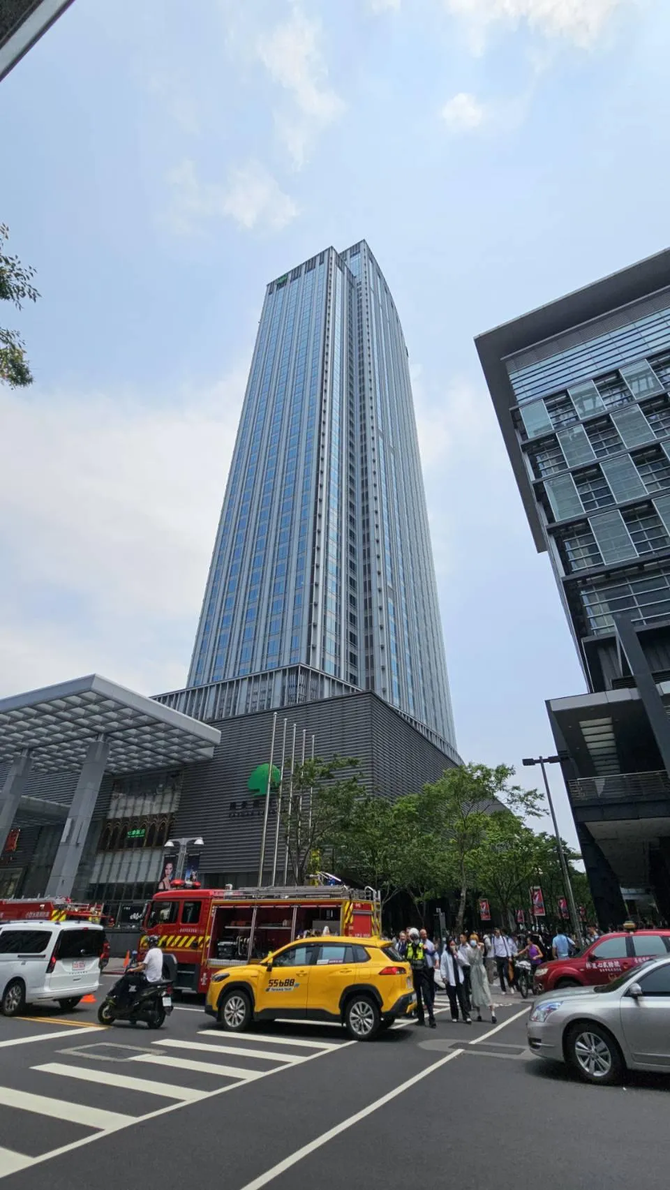 火災現場。（圖／翻攝畫面）