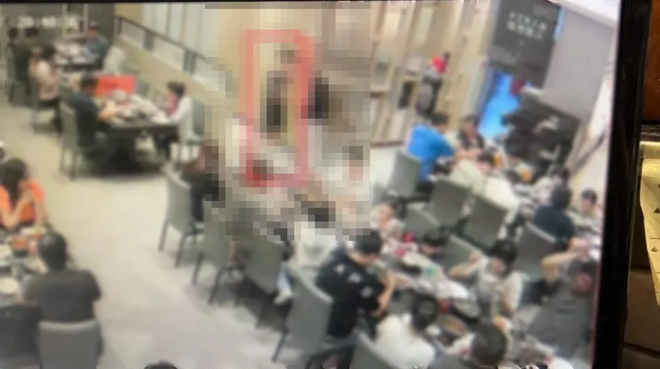 高雄女童在火鍋店吃飯遭猥褻。（圖／翻攝自臉書社團仁武人大小事）