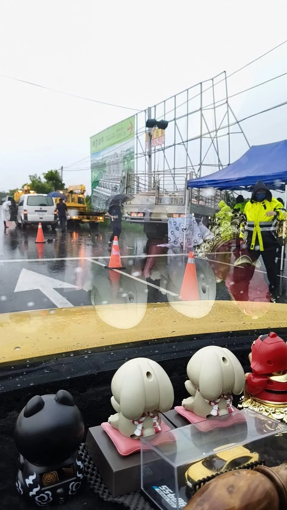 車禍現場。（圖／台南道路救援張家班群友提供）