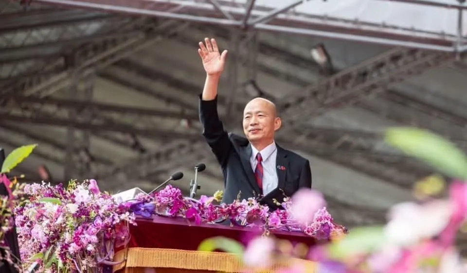 國民黨高雄市長參選人柯志恩1日證實，韓國瑜10月中下旬起就會頻繁現身高雄。（圖／韓國瑜臉書）