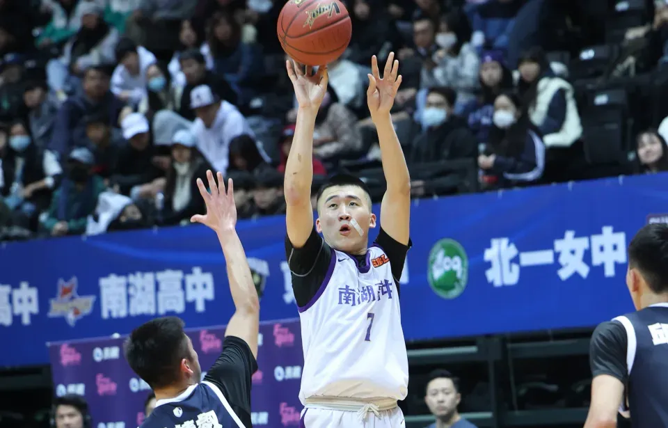 蔡學墉昨轟進全場最高20分。（圖／高中體總提供）