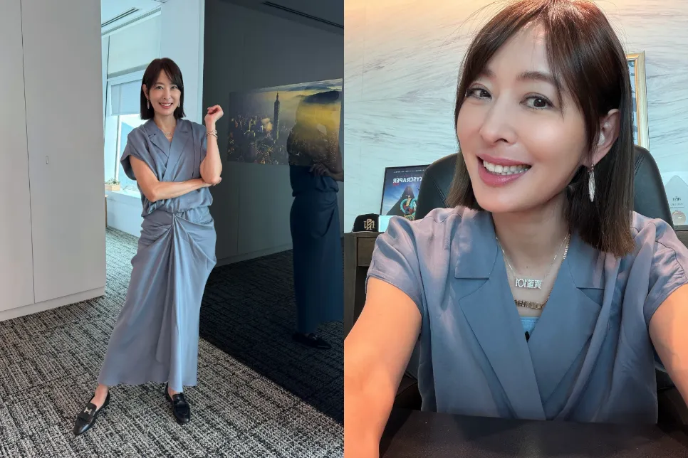 賈永婕近日剪了短髮。(圖/翻攝自賈永婕臉書)