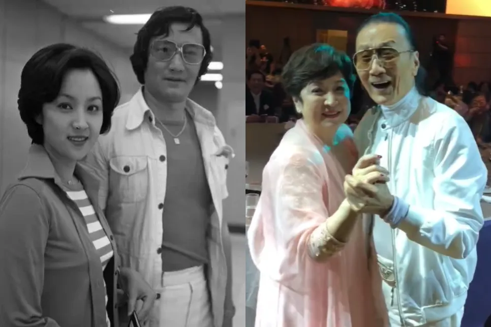謝賢與甄珍1977年離婚後並未交惡，2019年甄珍出書，謝賢特地來台力挺，並告白：「我永遠愛她」。（圖／翻攝自微博、甄珍臉書）