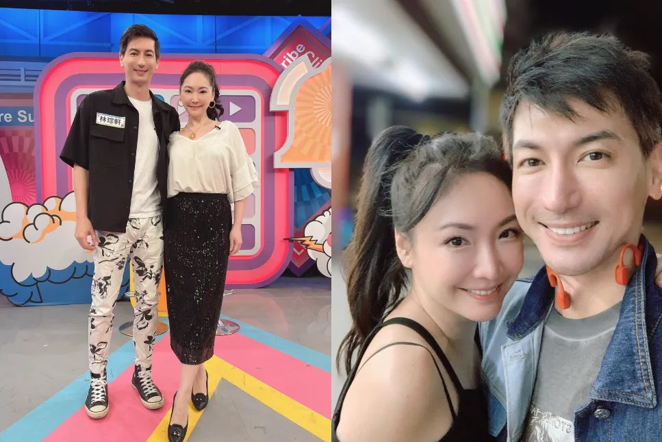 王俐人與林琮軒於2021年結婚。（圖／翻攝自王俐人臉書）