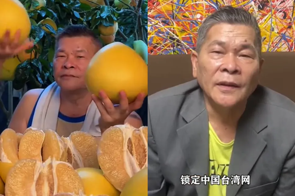 澎恰恰近年至中國大陸直播賣貨。（圖／翻攝自澎恰恰抖音、微博）