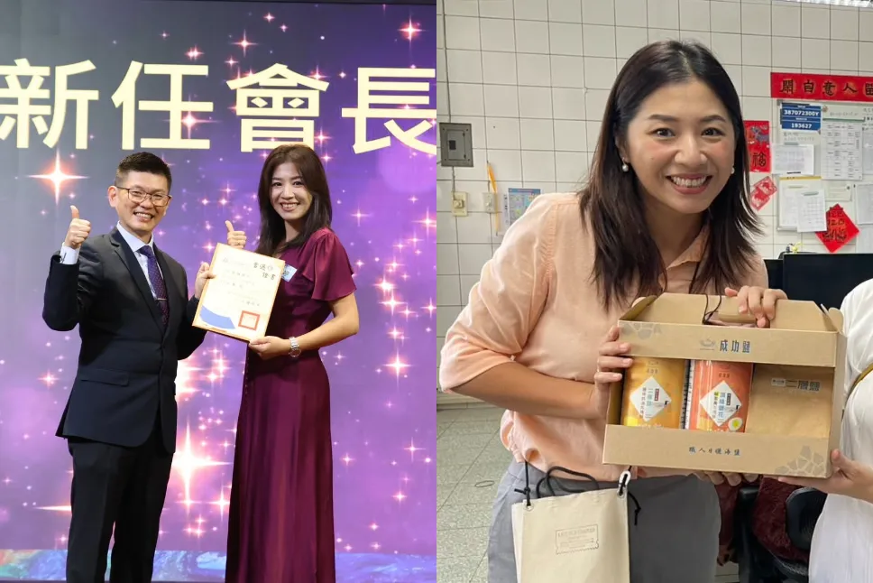 侯湘婷保養得宜，擁有凍齡美貌。（圖／翻攝自南屯國小臉書）