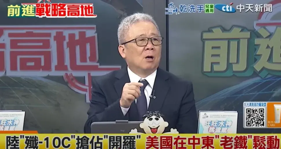 退將栗正傑。(圖/翻攝《前進戰略高地》)