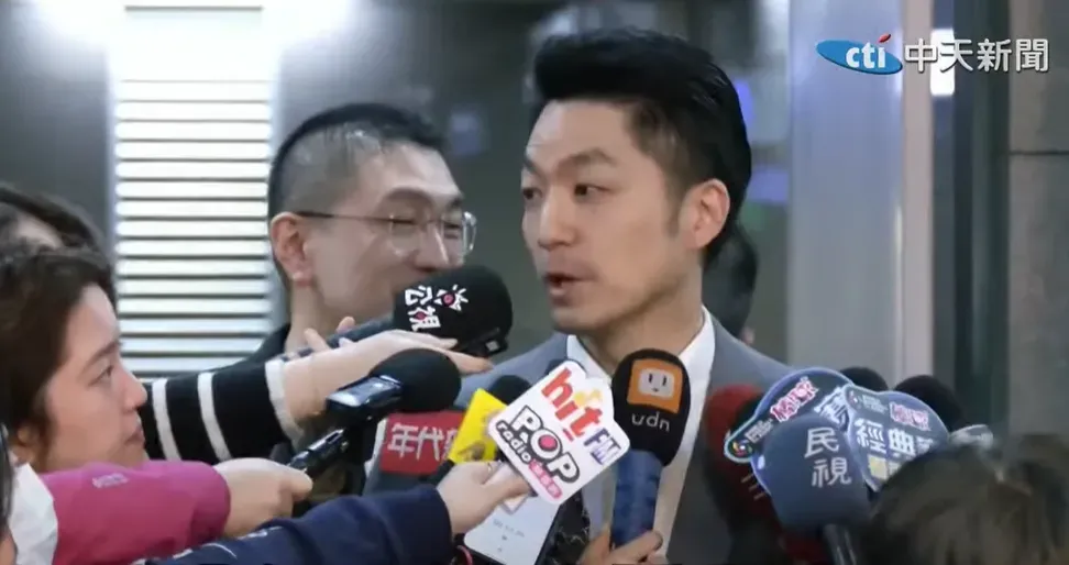蔣萬安今受訪時表示，會送政風調查，釐清事實，希望勿枉勿縱。（圖/中天新聞）