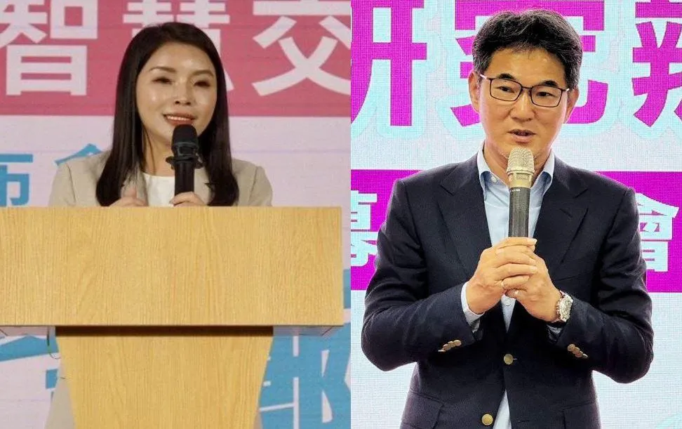 雲林縣長由張嘉郡與劉建國競逐。（圖／中天新聞合成）