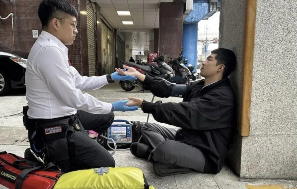 北市消防局提醒民眾應提高防範低溫可能引起的心血管危機。(圖/翻攝畫面)