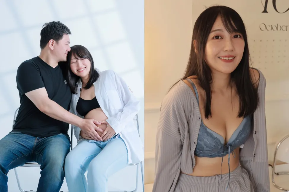 織織15日在IG分享與老公的合照。（圖／翻攝自織織IG）