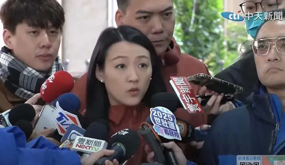 罷免吳沛憶領銜人劉思吟（攝自中天新聞）