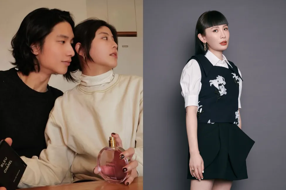 魏如萱（右）日前被網紅若盈發文點名疑似介入她和男友Ian的感情，後若盈將貼文刪除。（圖／翻攝自若盈、魏如萱IG）