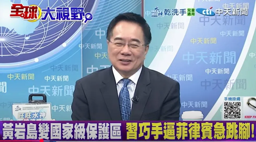 前立委蔡正元。（圖/翻攝《全球大視野》）