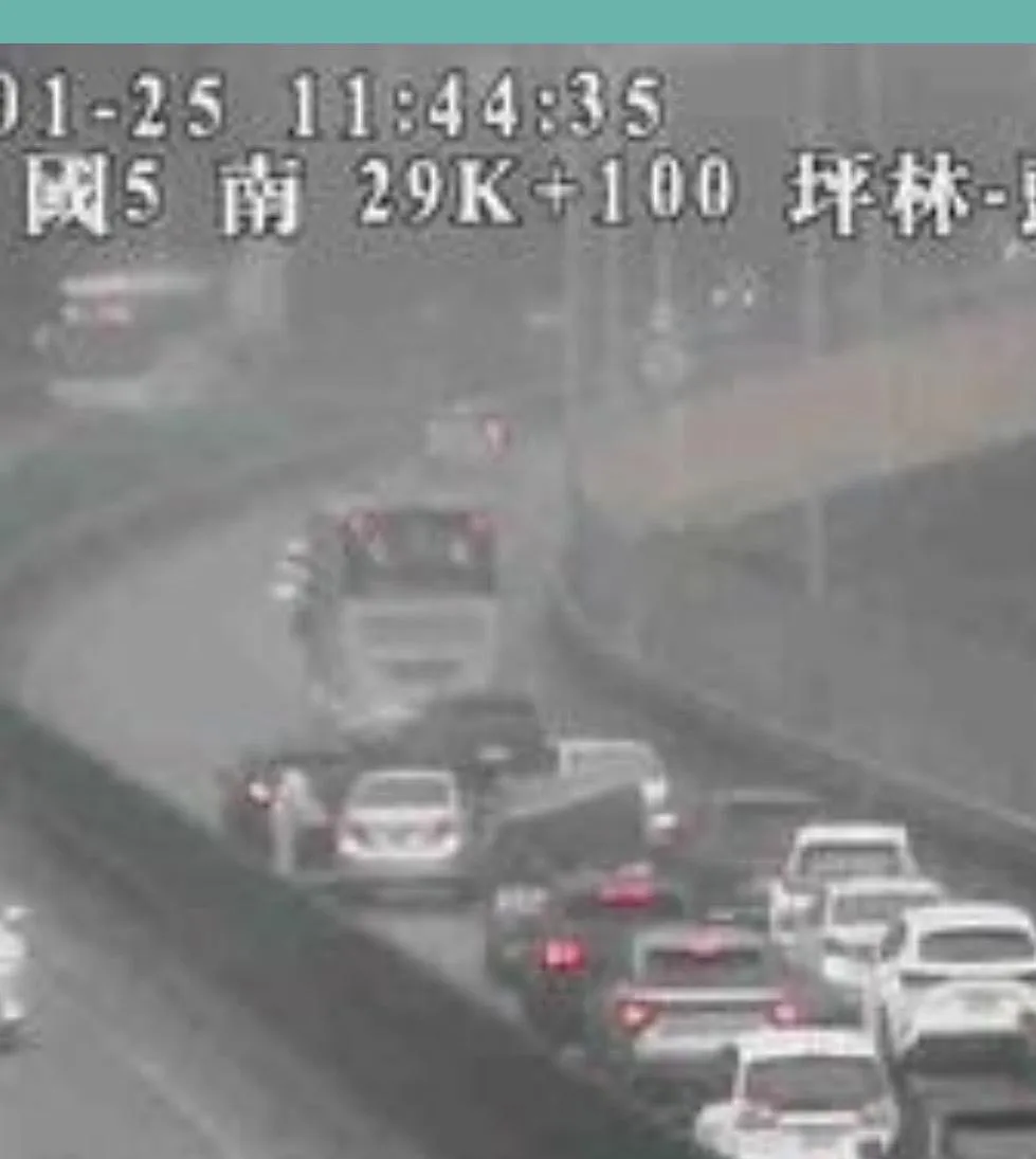 車禍現場。（圖／警廣路況資訊）