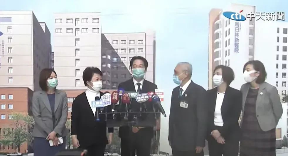賴清德喊話立院支持國防預算。（圖/中天新聞）