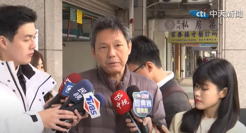 謝寒冰受訪。（圖/中天新聞）