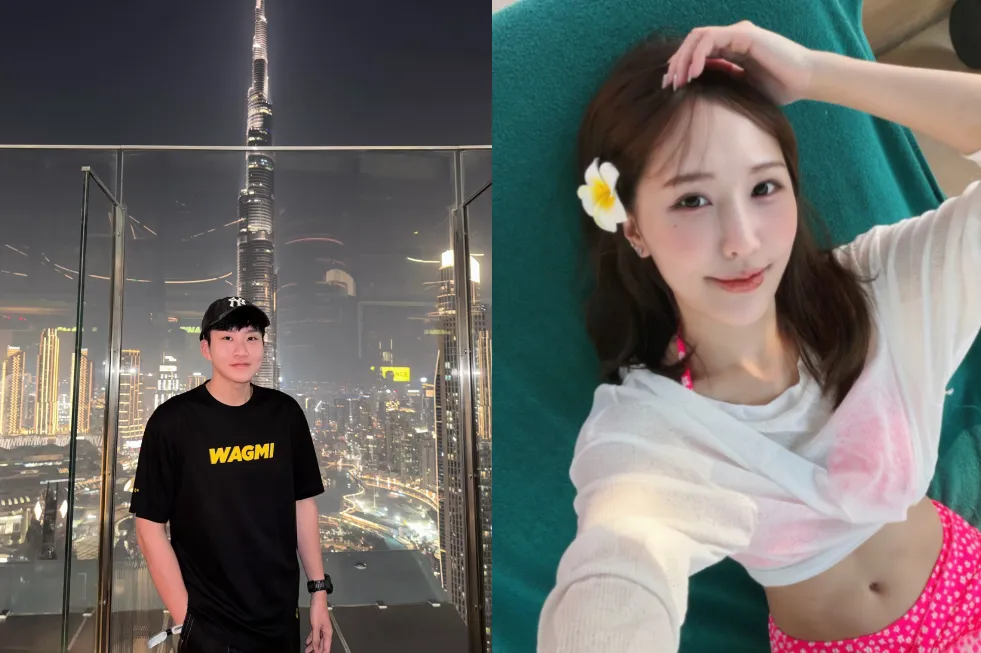 Joeman(左)近日遭爆料新女友疑是蕭伊(右)。(圖/翻攝自蕭伊、Joeman IG)
