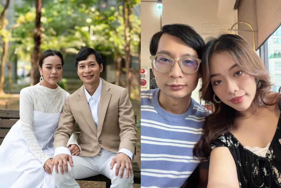 逸祥與娃娃4月登記結婚，10月舉辦婚禮。（圖／翻攝自逸祥臉書）