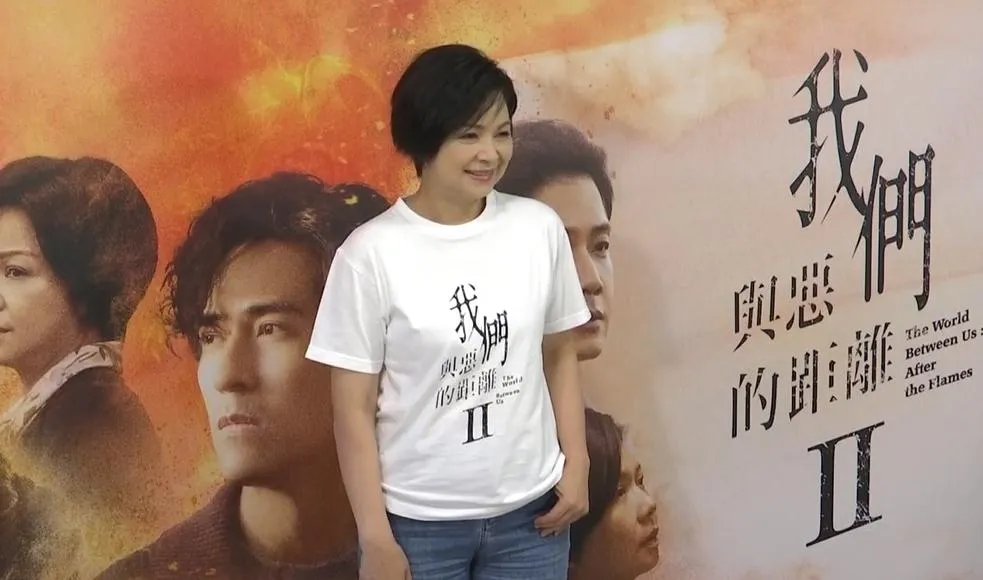 楊貴媚在《我們與惡的距離2》中使壞引起高度討論。(圖/中天新聞)