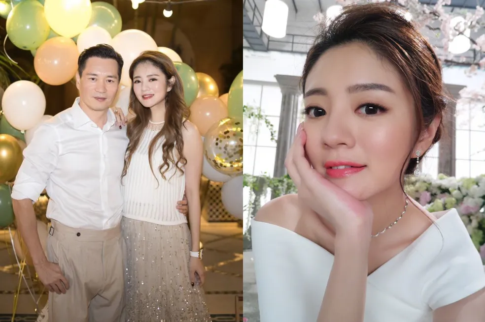 安以軒2017年與陳榮煉結婚。（圖／翻攝自安以軒臉書）