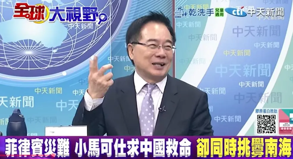 前立委蔡正元。（圖/翻攝《全球大視野》）