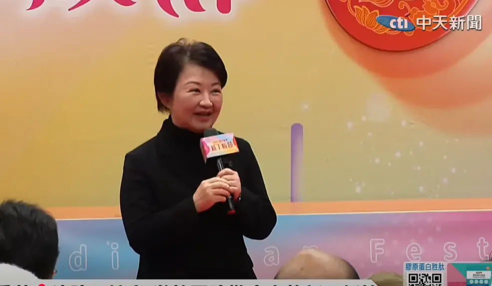 盧秀燕今回立院娘家。(圖/中天新聞)