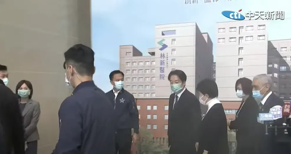 賴清德和盧秀燕。 （圖/中天新聞）