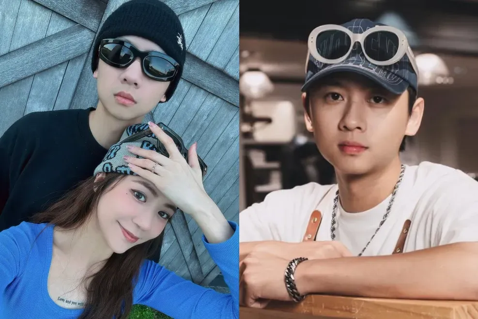 金陽2月27日向空姐女友Bibi求婚成功。（圖／翻攝自Bibi、金陽IG）