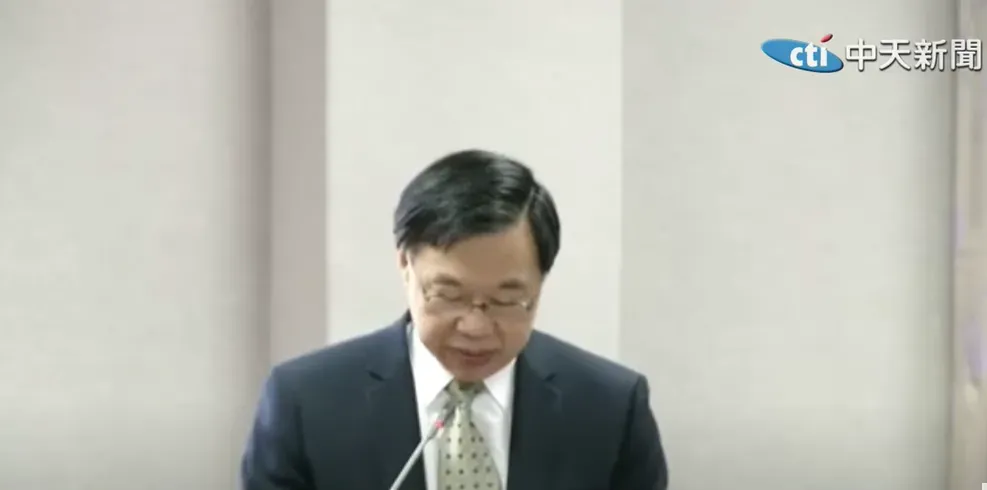 法務部政務次長徐錫祥。（圖/中天新聞）