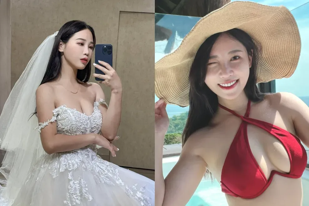 咪妃2021年結婚後育有1女，被網友封為「最正人妻」。（圖／翻攝自咪妃臉書）