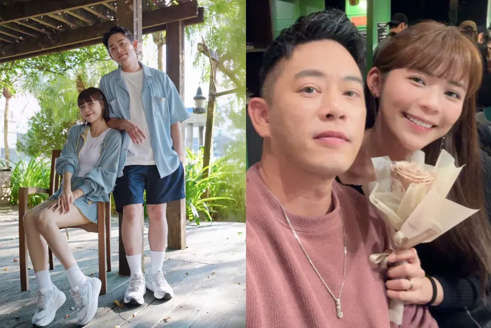 林萱瑜與Junior於2024年6月12日登記結婚,並在同年買房。(圖/翻攝自林萱瑜臉書)