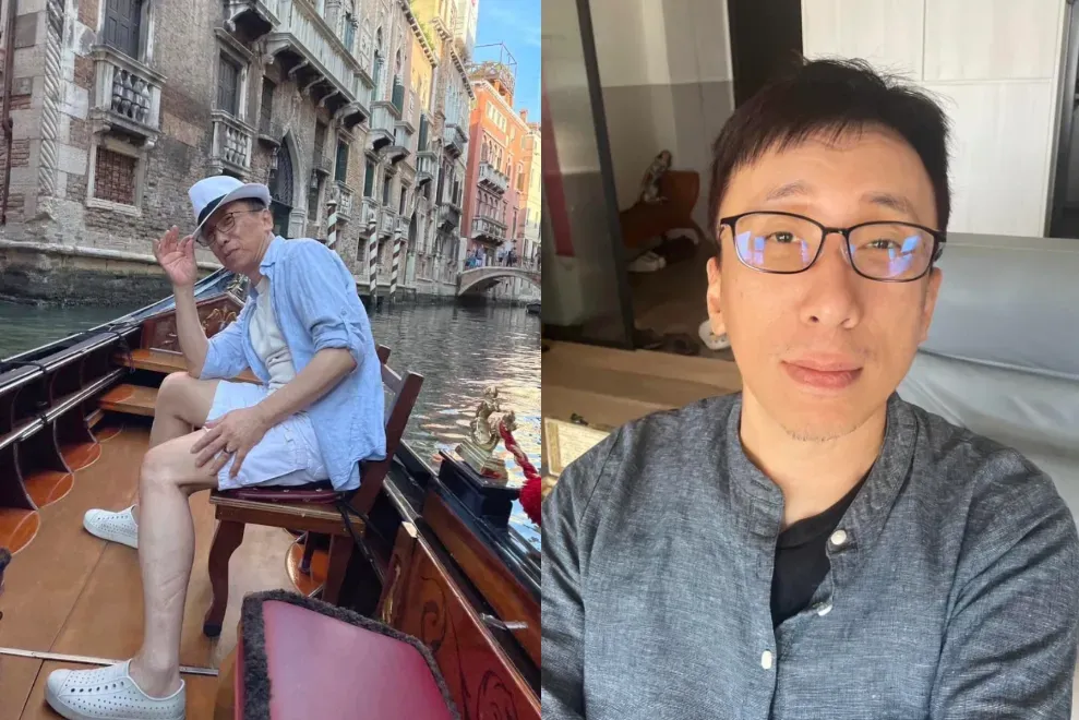 苦苓不時透過社群平台分享生活。(圖/翻攝自苦苓臉書)
